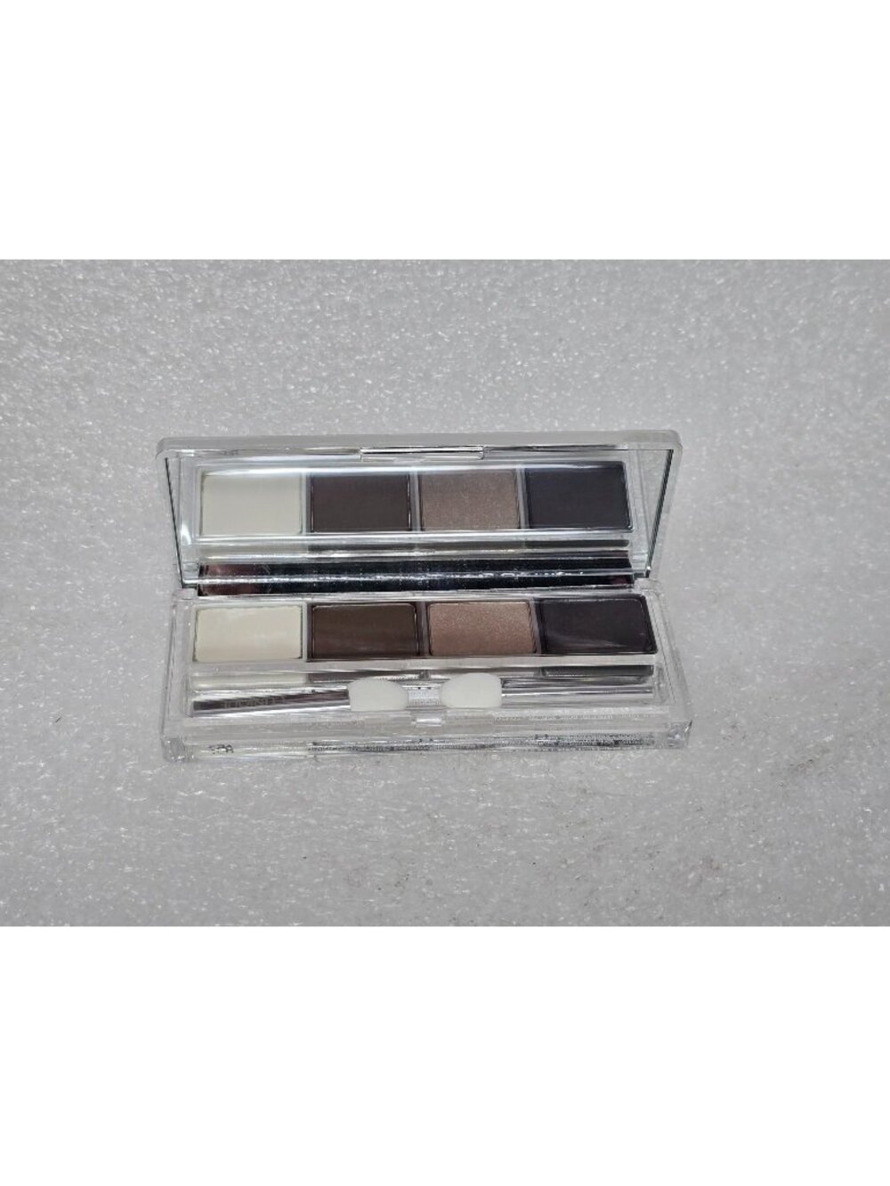 Clinique All About Shadow Quad Foxier French Roast Skinny Dip Everywhere Neutral
